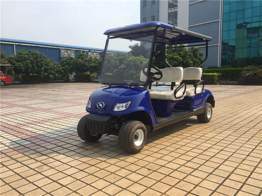 Çin Beyaz 48V Pil Golf Arabası, İki Yolcu Kulübü Araba Golf Otomobil Hızlandırıcısı Tedarikçi