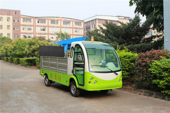 Çin Konforlu Sandalye ile Yeşil Renk Otel Veya Park Elektrikli Bagaj Arabası Tedarikçi