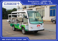 0.9 Ton Loading Capacity 5 Person Electric Mini Truck With Roof 5KW Powerful Motor Left Hand Drive