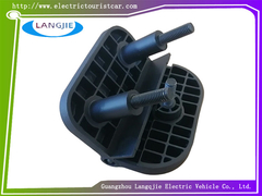 Görüş Avtomobil Güç Kutusu Kapı Hinge LVTONG Siyah Demir Yuvarlak Kare Hinge Aksesuarı