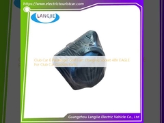 Kulüp Arabası 6 Yolcu Golf Arabası Şarj Soketi 48V EAGLE Kulüp Arabası Özel Parçaları İçin