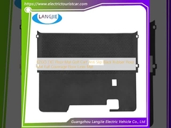 EZGO TXT Yatak Yatak Golf Arabası Kayma Karşıtı Siyah Kauçuk Yatak Yatak Tam Kapsama Yatak Liner Yatak