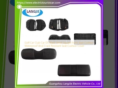 Golf Araç Kulübü Araç DS Siyah Küçük Kare Ön Koltuk Yastığı Su geçirmez Ve Çatlağa dayanıklı