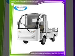 48V Motorlu Elektrikli Kargo Arabası 2 Koltuklu AC Motor Denetleyicisi Oteller ve Tatil Oteller için