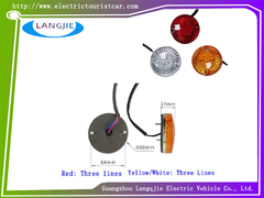 8cm LED arka ışıklı Marshall Electric Sightseeing ve Patrol Arabaları