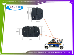 Dört tekerlekli elektrikli devriye aracının aksesuarları LVTONG Cam Kapalı Kapı Sargıları