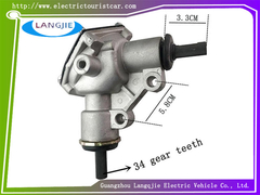 Dik Açılı Direksiyon Dişli Aksesuarları LVTONG Elektrikli Tur Aracı Çevre Hijyen Aracı