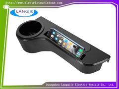 Golf arabası arka koltuk koltuk tabanı fincan tutucu ve telefon tutucu ile