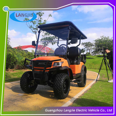 İyi bir fiyat. 40 Km/Sa Küçük Elektrikli Tur Otobüsü 5KM Motoru 48V Pil 4 Koltuklu Elektrikli Golf Araçları çevrimiçi