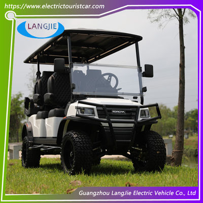 İyi bir fiyat. 48V/5KW AC Motor 4 Elektrikli Av Arabası 4 Koltuklu 8703101900 ve 8-10 saat şarj süresi çevrimiçi