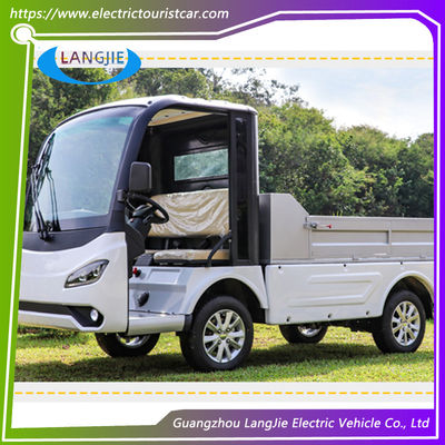 İyi bir fiyat. 72V 7.5KW 2 koltuklu Küçük Elektrikli Pikap Kamyon Daha kısa yükleme platformu 1000kg çevrimiçi