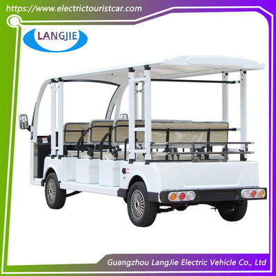 İyi bir fiyat. 11 Koltuklu Düşük Hızlı Elektrikli Araçlar 72V 7.5KW Mini Elektrikli Seyahat Aracı Tatil Aracı için çevrimiçi