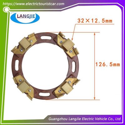 İyi bir fiyat. Dört Tekerlekli Elektrikli Sightseeing ve Patrol Araçları LVTONG Motor Karbon fırça tutucu montaj bileşenleri çevrimiçi