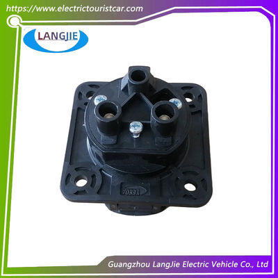 İyi bir fiyat. Elektrikli gezi arabası devriye arabası LVTONG 48V Gerçek siyah şarj soketi çevrimiçi