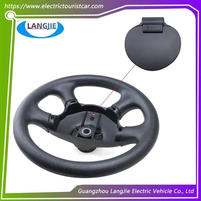 İyi bir fiyat. High Quality Electric Golf Cart Parts, Detachable Steering Cover, Black Steering Wheel çevrimiçi
