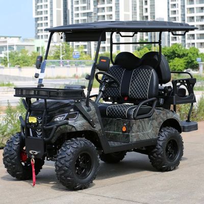 İyi bir fiyat. 4-Seat Electric Golf Cart With 14-Inch Off-Road Tires Q235 High-Strength Chassis And 10-Inch Multimedia Screen çevrimiçi