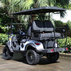 İyi bir fiyat. Electric Golf Cart with 14-inch Off-road Tires Q235 High-strength Chassis and 10-inch Multimedia Display çevrimiçi