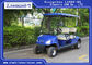 Yakıt Tipi Beyaz Sokak Yasal Elektrikli 4 Yolcu Golf Sepeti 48V / 3KW Sepetli Tedarikçi