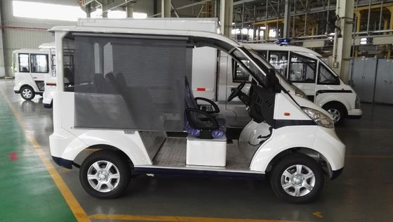 Düşük Hız Elektrikli Devriye Arabası 2 + 3 Koltuklar 5 Yolcu Golf Sepeti Yüksek Performans