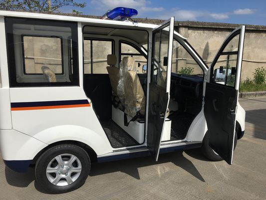 Düşük Hız Elektrikli Devriye Arabası 2 + 3 Koltuklar 5 Yolcu Golf Sepeti Yüksek Performans