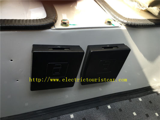 Tatil Arabası 5 Yolcu Elektrikli Ziyaret Otobüsü Modülü Elektrikli Motor 48v RWD Sürüş