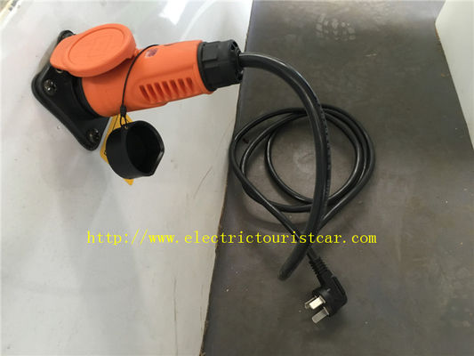 Tatil Arabası 5 Yolcu Elektrikli Ziyaret Otobüsü Modülü Elektrikli Motor 48v RWD Sürüş