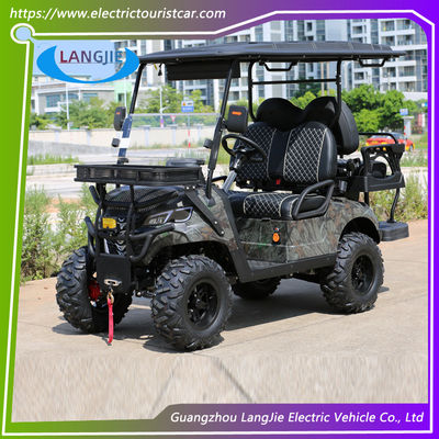 Özelleştirilebilir 4 kişilik elektrikli golf arabası, pilli golf arabası