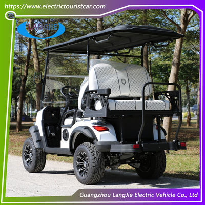 4 kişilik elektrikli araba CE onaylı kulüp arabası Başkanlık golf arabası AC ayrı motorlu