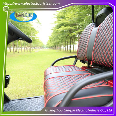 Özelleştirilebilir 4 kişilik 48V AC Motor Dört Tekerlekli Elektrikli Golf Arabası Pil Enerjisi CE ile