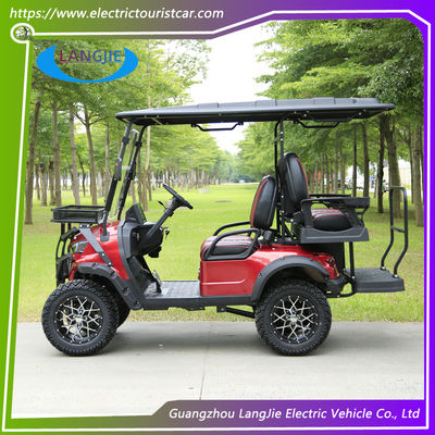 Off Road Street Yasal 48V Pil Elektrikli Golf Arabası 4 ve 6 kişilik