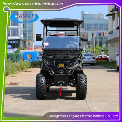Toptan 4 kişilik elektrikli golf arabası mini elektrikli golf arabası 48V AC MOTOR ile