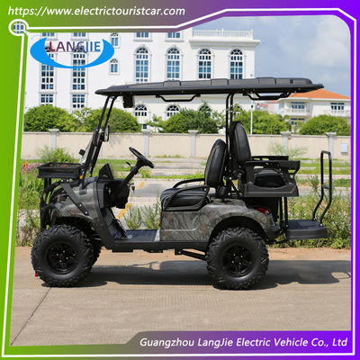 Toptan 4 kişilik elektrikli golf arabası mini elektrikli golf arabası 48V AC MOTOR ile