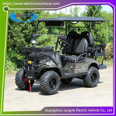 2 Koltuklu Sokak Yasal Elektrikli Golf Arabası 4 Tekerlekli Hareketli Motosiklet 5Kw Motor Gücü