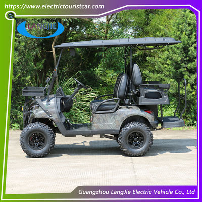 Elektrikli Sokak Yasal Golf Arabası 4 kişilik Özel 5KW AC Motor Çekilmez Av Arabası