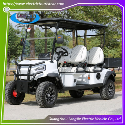 4 Koltuklu Elektrikli Golf Buggy Pil ile çalışan Elektrikli Av Arabası CE Sertifikasıyla