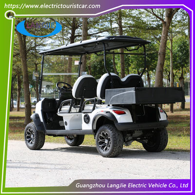 Toptan elektrikli golf arabası arabası özelleştirilebilir 4 koltuklu elektrikli araba kulüp arabası mini off road avcılık