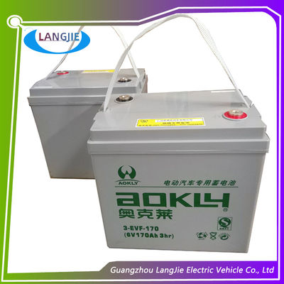 6 V 170AH Kuru Pil Kullanım Direnci Ticari Kulüp Arabası Elektrikli Golf Arabası Parçaları