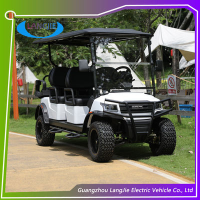 AC motorlu Elektrikli Av Arabası 6 kişilik Golf Arabası Araba Park Havaalanı için Golf Arabası