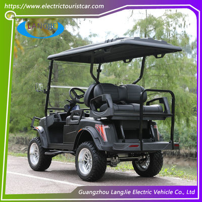 4 Koltuklu AC Motor Kontrolörü Elektrikli Golf Buggy Kulüp Arabası CE Onaylı