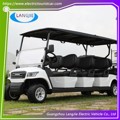 4 Wheel Golf Cart 8 Passenger Golf Cart 48V Electric Motor Golf Cart Otel için