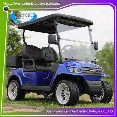 Golf E Araba 4 Tekerlekli Elektrikli Mini Golf Araba Elektrikli Motorlu 2 Koltuklu Golf Araba RESORT için