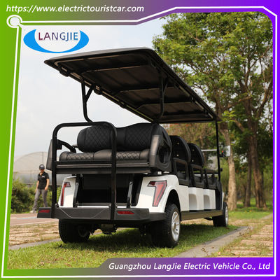 4 Wheel Golf Cart 8 Passenger Golf Cart 48V Electric Motor Golf Cart Otel için
