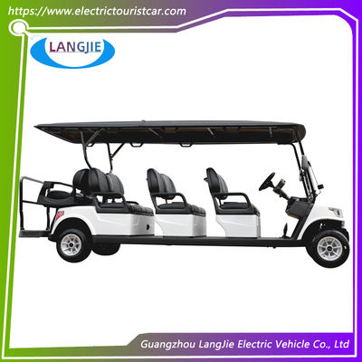 8 yolcu golf arabası 5KW AC MOTOR Buggy Golf Arabası Resort ve Köy için