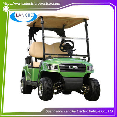 Güçlü 2 kişilik elektrikli golf arabaları AC motorlu düşük hızlı elektrikli araçlar