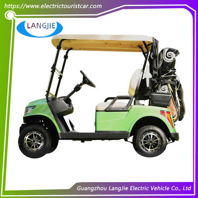 Güçlü 2 kişilik elektrikli golf arabaları AC motorlu düşük hızlı elektrikli araçlar