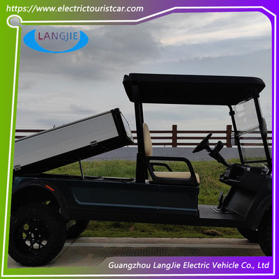 8~10h Şarj Elektrikli Kulüp Arabası AC Motor 48 Volt 2 Koltuklu Golf Park Arabası