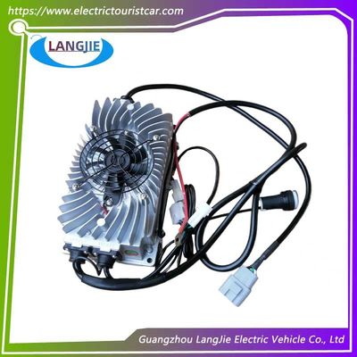 72V Akıllı Lityum Pil Şarj Aracı Su geçirmez HXHF-7215MCW-V1.5 Marshell Golf Araba için
