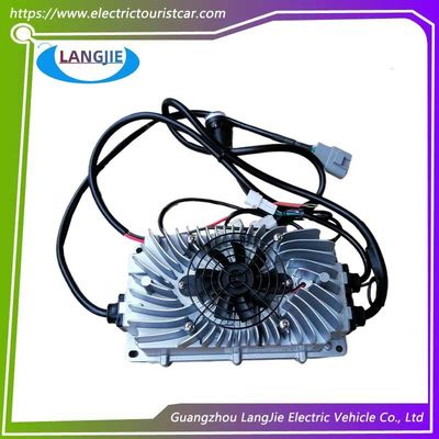 72V Akıllı Lityum Pil Şarj Aracı Su geçirmez HXHF-7215MCW-V1.5 Marshell Golf Araba için