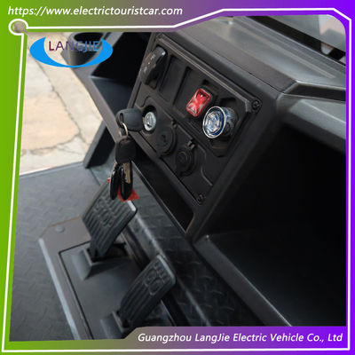 2 kişilik elektrikli araba AC motor elektrikli golf kulübü arabası 48V otel için otel arabaları