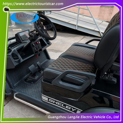 2 Koltuklu Kulüp Araç Arabası AC Motor Kulübü Kabin Golf Arabası 48 Volt Kulüp Arabası Okul için